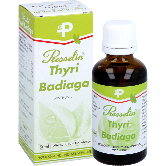 Presselin Thyri Badiaga Mischung, 50 ml Lösung