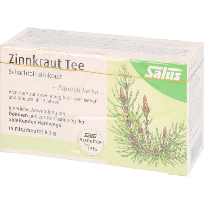 Salus Zinnkraut Tee bei Ödemen und zur Durchspülung der ableitenden Harnwege, 15 pc Sac filtrant