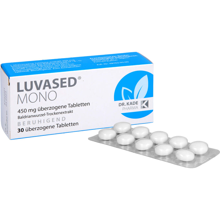 Luvased mono 450 mg Tabletten zur Beruhigung, 30 pc Tablettes