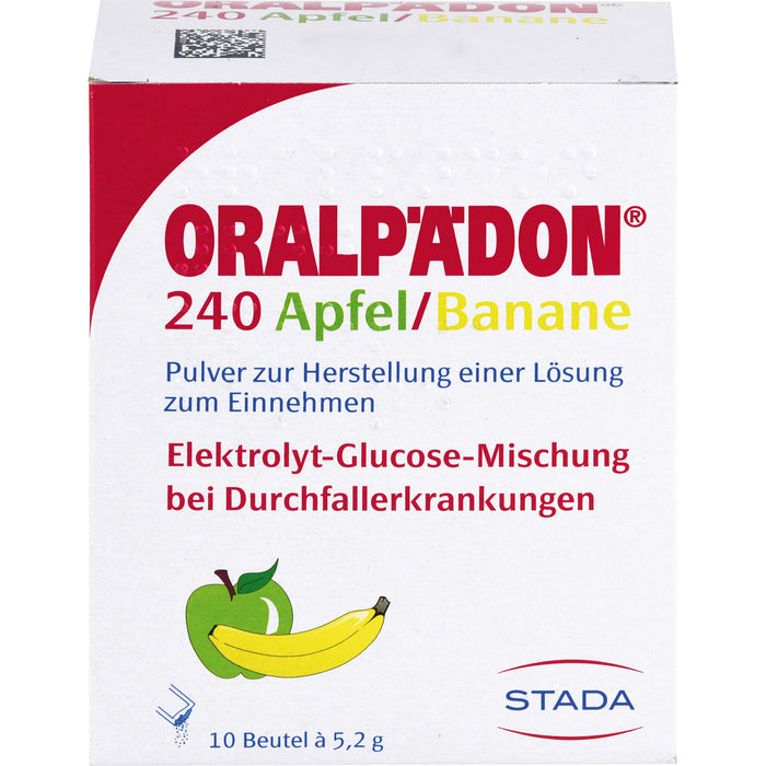 Oralpädon 240 Apfel-Banane Pulver, 10 pcs. Sachets