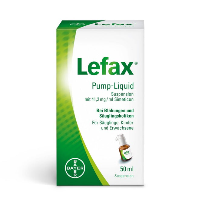 Lefax Pump-Liquid gegen Blähungen und Säuglingskoliken, 50 ml Lösung