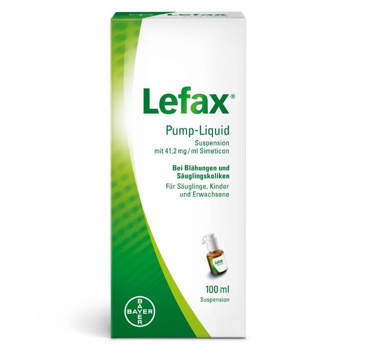 Lefax Pump-Liquid gegen Blähungen und Säuglingskoliken, 100 ml Solution