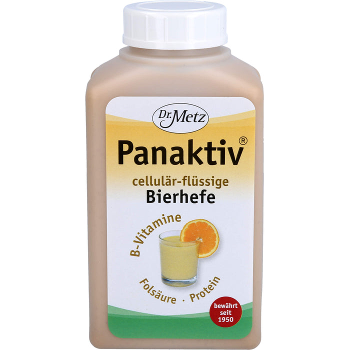 Panaktiv cellulär-flüssige Bierhefe für aktiven Stoffwechsel, 500 ml Solution