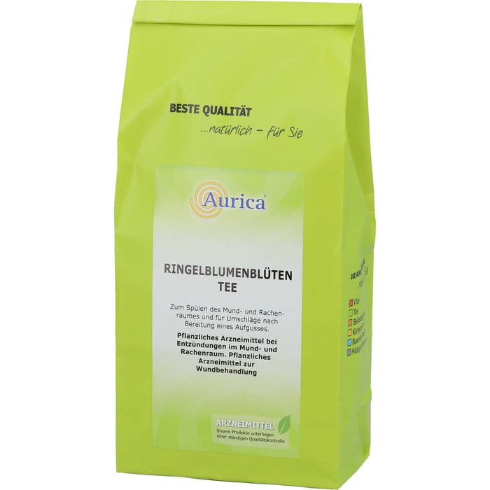 Aurica Ringelblumenblüten Tee Arzneitee, 100 g Tea