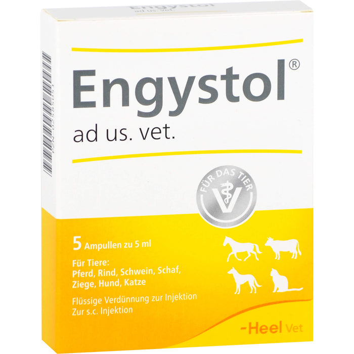 Engystol ad us. vet. Ampullen, 5 St. Ampullen