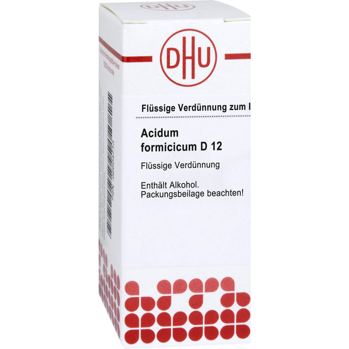 DHU Acidum formicicum D12 Dilution, 20 ml Lösung