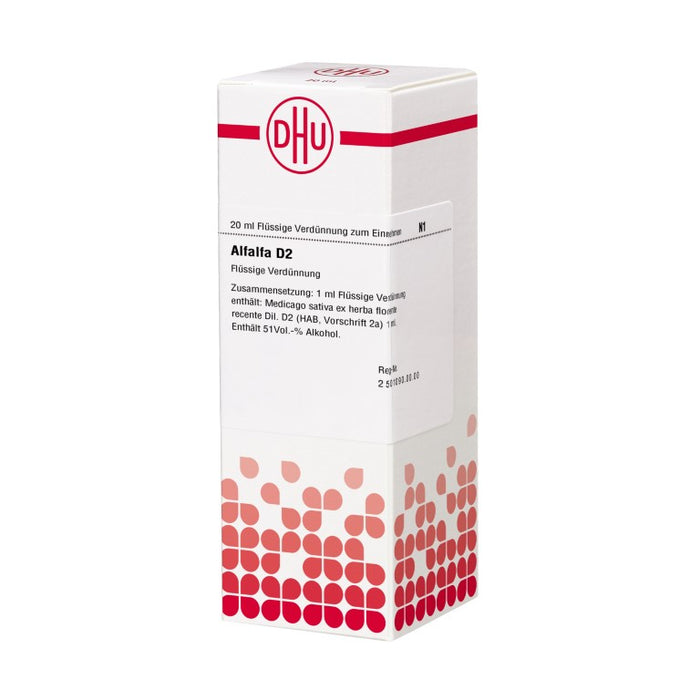 Alfalfa D2 DHU Dilution, 20 ml Lösung