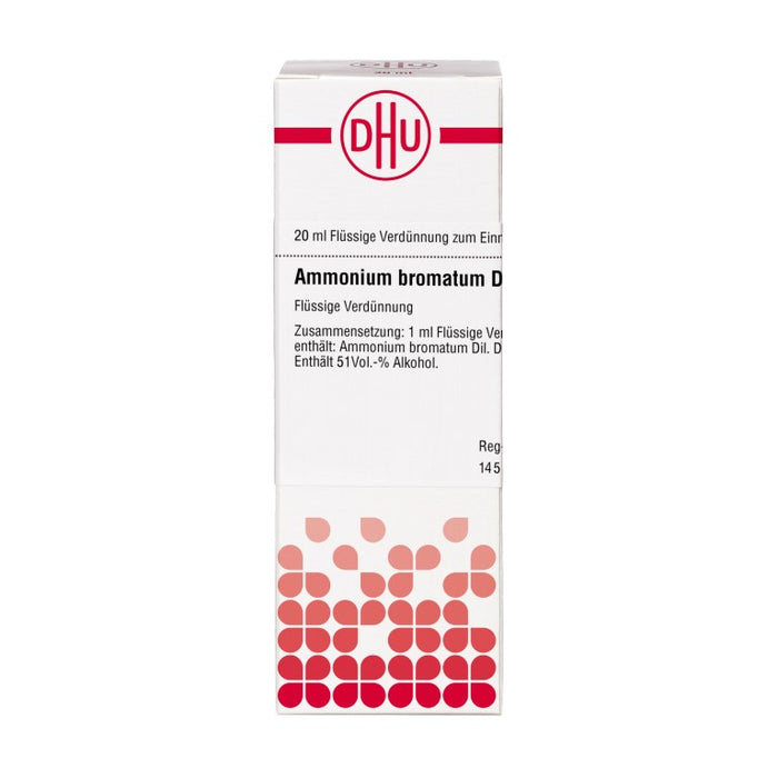 Ammonium bromatum D6 DHU Dilution, 20 ml Lösung