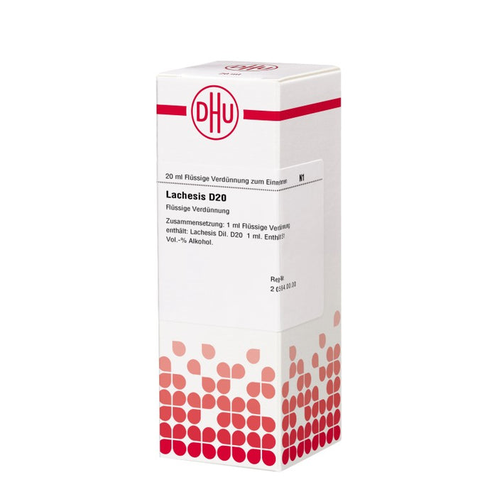 DHU Lachesis D20 Dilution, 20 ml Lösung