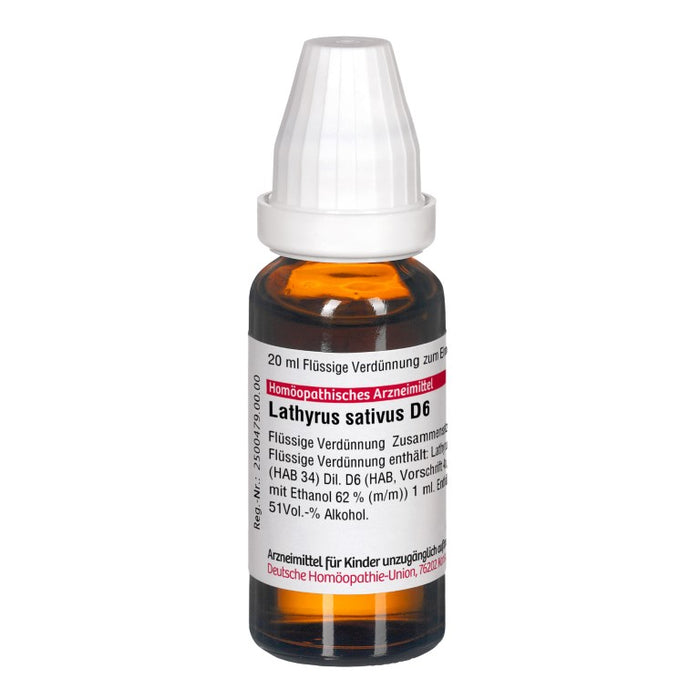 Lathyrus sativus D6 DHU Dilution, 20 ml Lösung