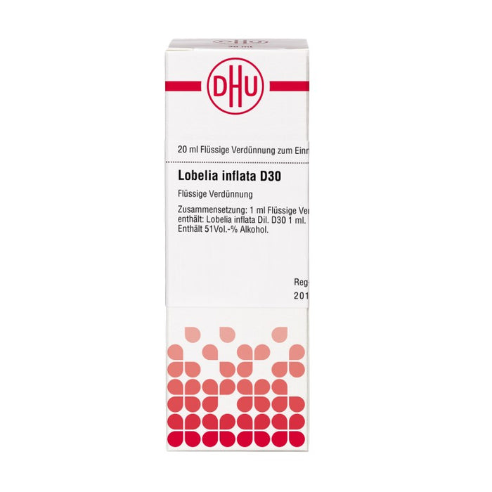 Lobelia inflata D30 DHU Dilution, 20 ml Lösung