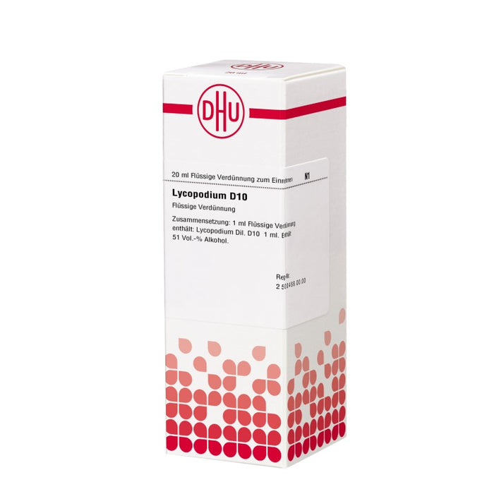 Lycopodium D10 DHU Dilution, 20 ml Lösung