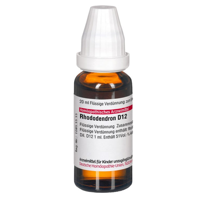 DHU Rhododendron D12 Dilution, 20 ml Lösung