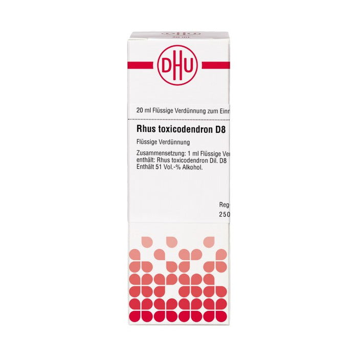 DHU Rhus toxicodendron D8 Dilution, 20 ml Lösung