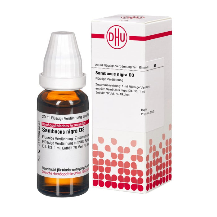 Sambucus nigra D3 DHU Dilution, 20 ml Lösung