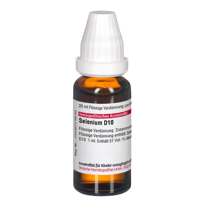 Selenium D10 DHU Dilution, 20 ml Lösung