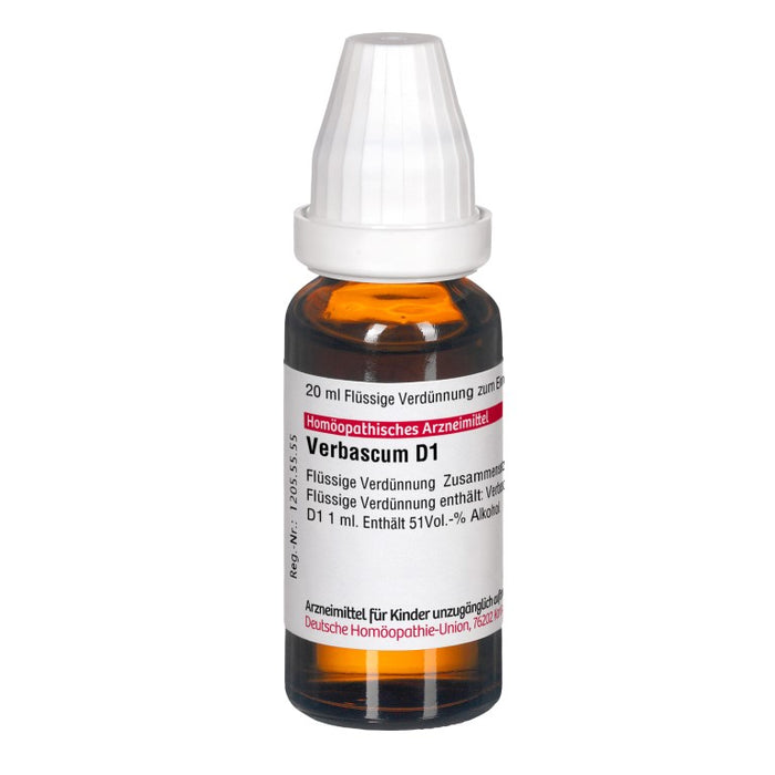 DHU Verbascum D1 Dilution, 20 ml Lösung