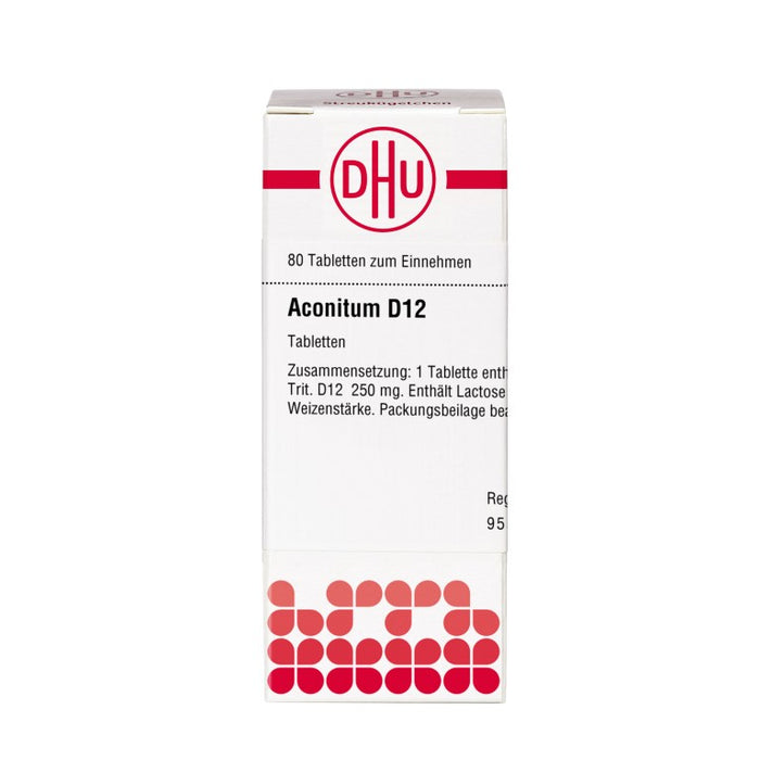 DHU Aconitum D12 Tabletten, 80 pcs. Tablets