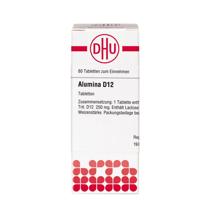 DHU Alumina D12 Tabletten, 80 pcs. Tablets