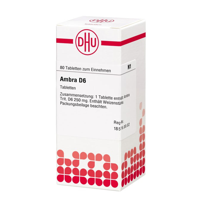 DHU Ambra D6 Tabletten, 80 St. Tabletten