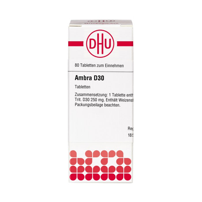 DHU Ambra D30 Tabletten, 80 pcs. Tablets