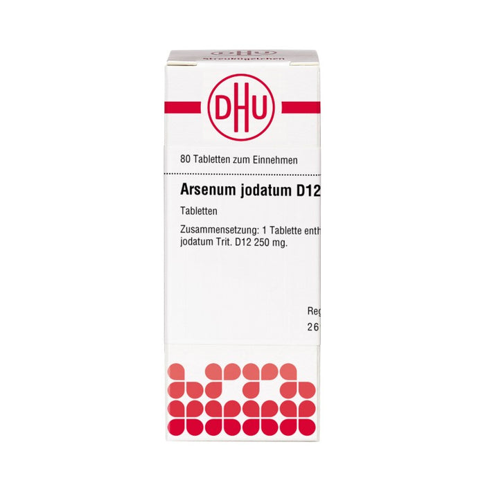 DHU Arsenum jodatum D12 Tabletten, 80 St. Tabletten