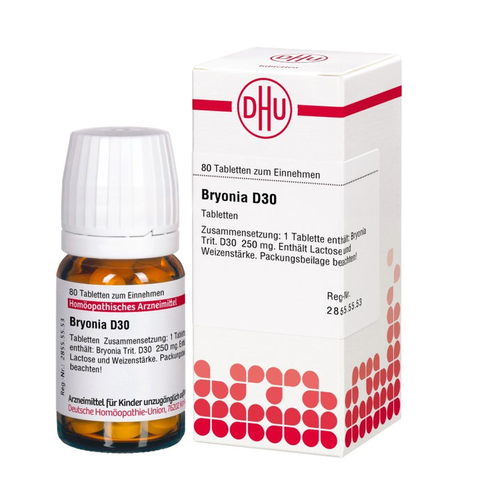 DHU Bryonia D30 Tabletten, 80 St. Tabletten