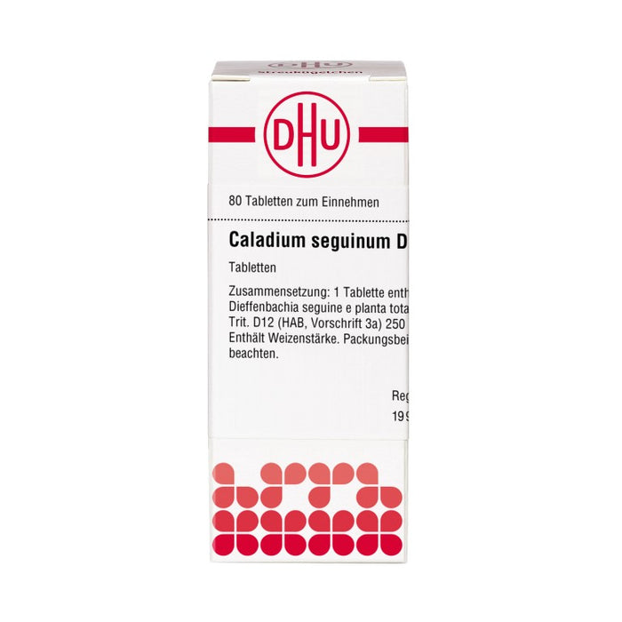 DHU Caladium seguinum D12 Tabletten, 80 St. Tabletten