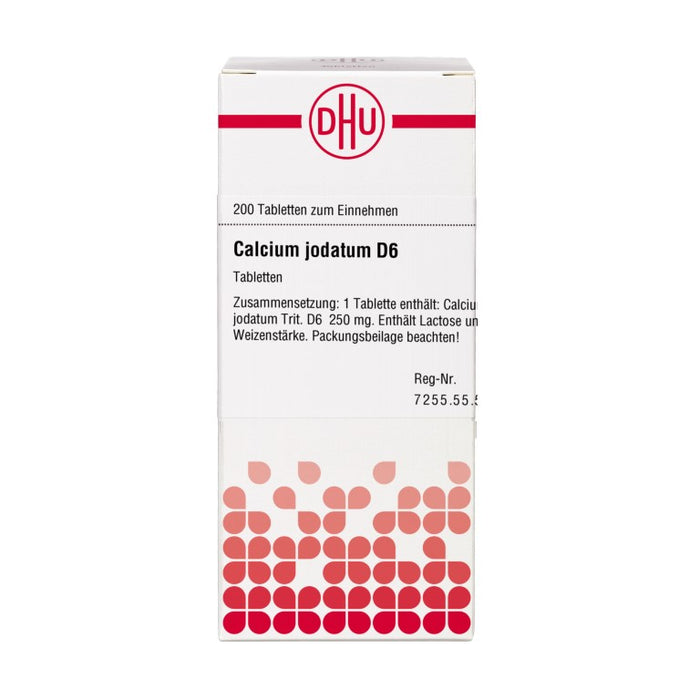 DHU Calcium jodatum D6 Tabletten, 200 St. Tabletten