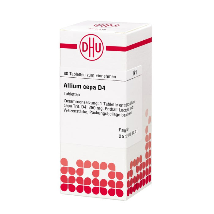 DHU Allium cepa D4 Tabletten, 80 pcs. Tablets