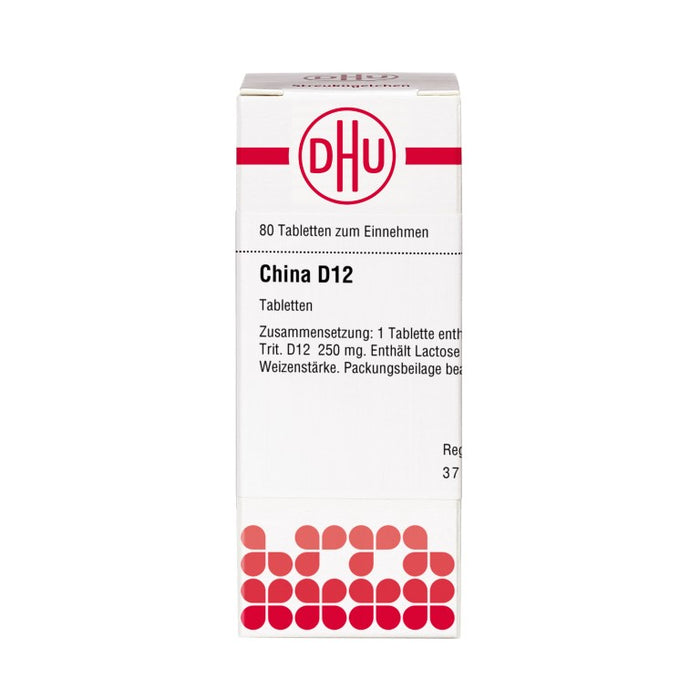 DHU China D12 Tabletten, 80 St. Tabletten