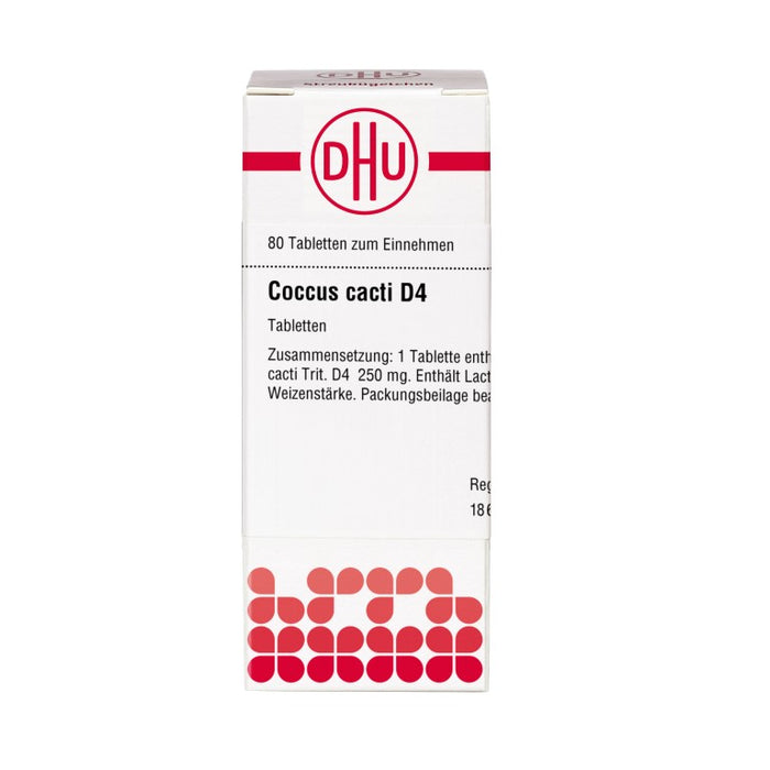 DHU Coccus cacti D4 Tabletten, 80 St. Tabletten