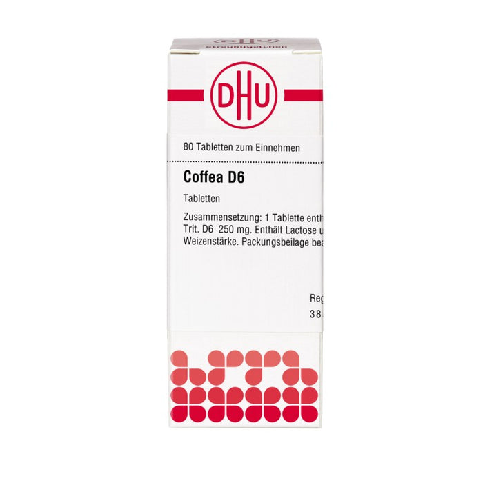 DHU Coffea D6 Tabletten, 80 pc Tablettes