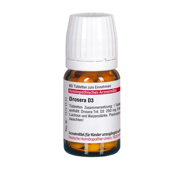 Drosera D3 DHU Tabletten, 80 St. Tabletten