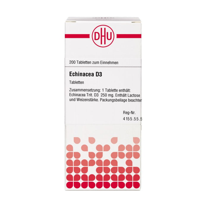 DHU Echinacea D3 Tabletten, 200 St. Tabletten