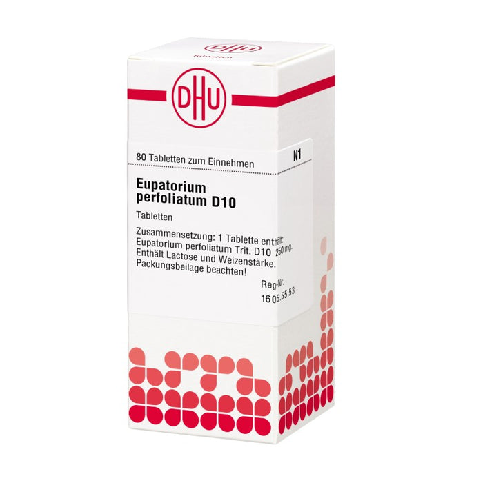 Eupatorium perfoliatum D10 DHU Tabletten, 80 St. Tabletten