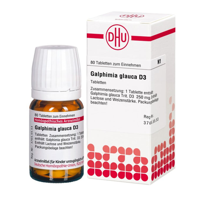 Galphimia glauca D3 DHU Tabletten, 80 St. Tabletten