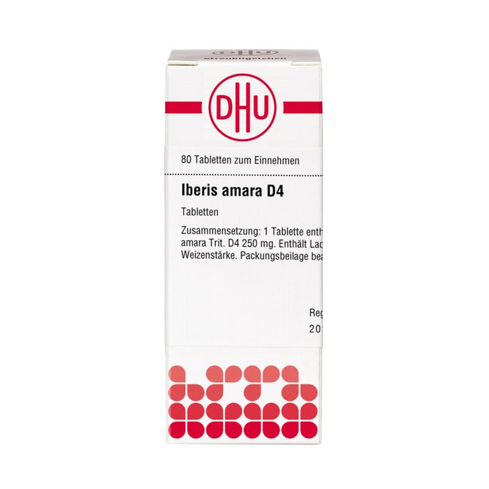 DHU Iberis amara D4 Tabletten, 80 pc Tablettes