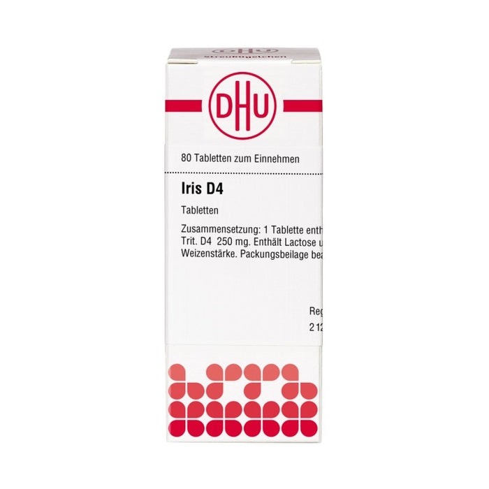 DHU Iris D4 Tabletten, 80 pc Tablettes