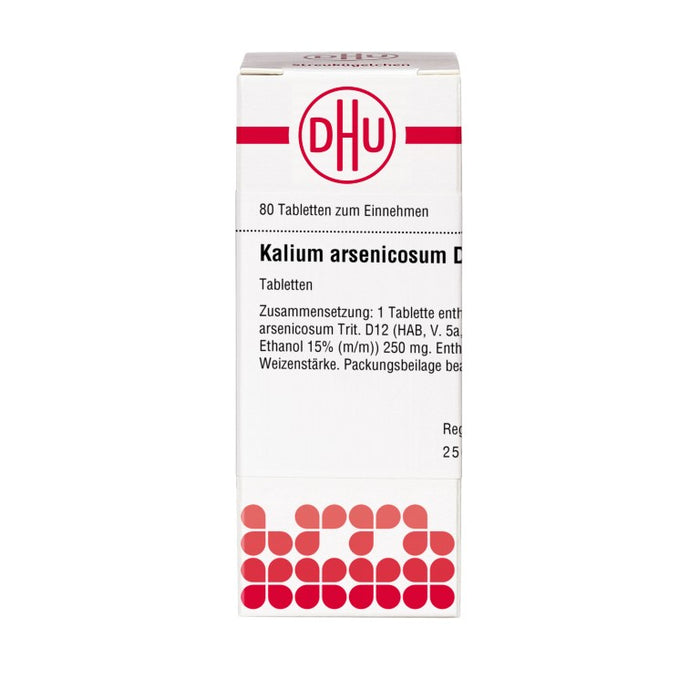 DHU Kalium arsenicosum D12 Tabletten, 80 pcs. Tablets