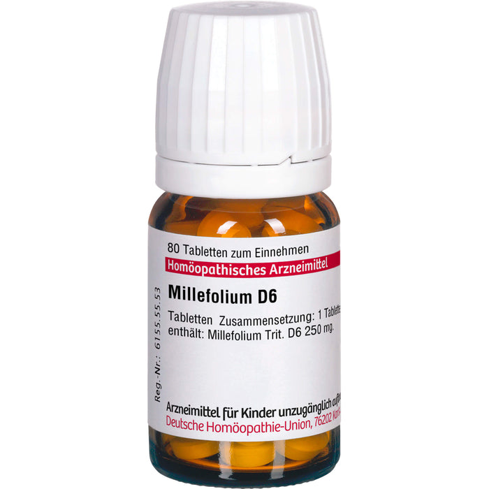 DHU Millefolium D6 Tabletten, 80 pc Tablettes