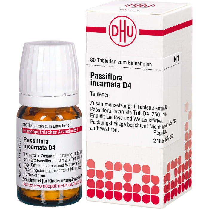 DHU Passiflora incarnata D4 Tabletten, 80 St. Tabletten