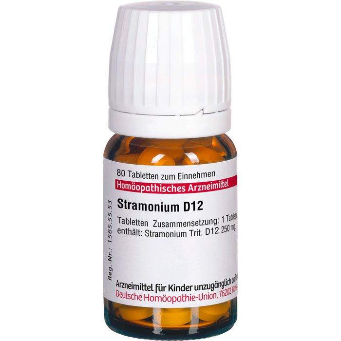 DHU Stramonium D 12 Tabletten, 80 pcs. Tablets