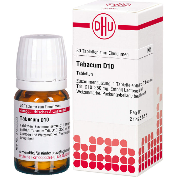 DHU Tabacum D10 Tabletten, 80 pcs. Tablets