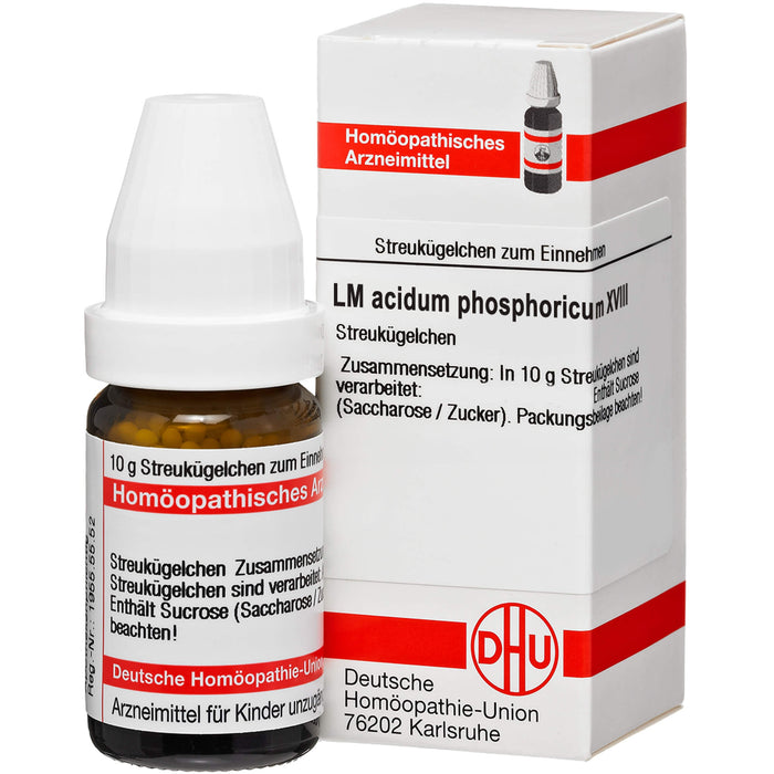 Acidum phosphoricum LM XVIII DHU Globuli, 5 g Globuli