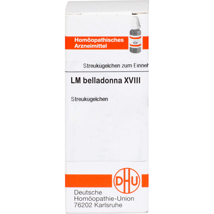 Belladonna LM XVIII DHU Globuli, 5 g Globuli