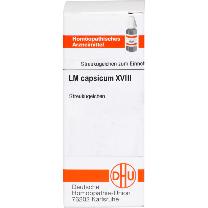 Capsicum LM XVIII DHU Globuli, 5 g Globuli