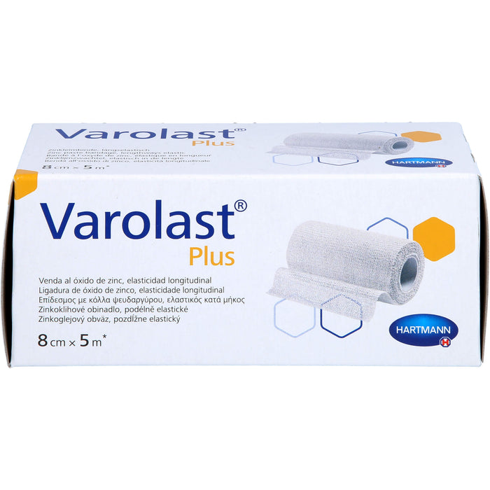 Varolast Plus 8 cm x 5 m Zinkleimbinde, 1 pcs. Pack