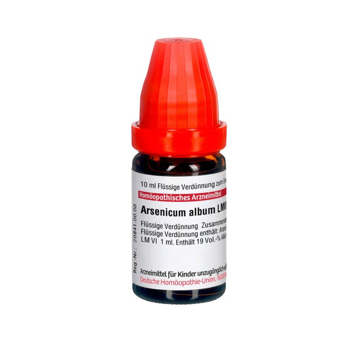 Arsenicum album LM VI DHU Dilution, 10 ml Lösung