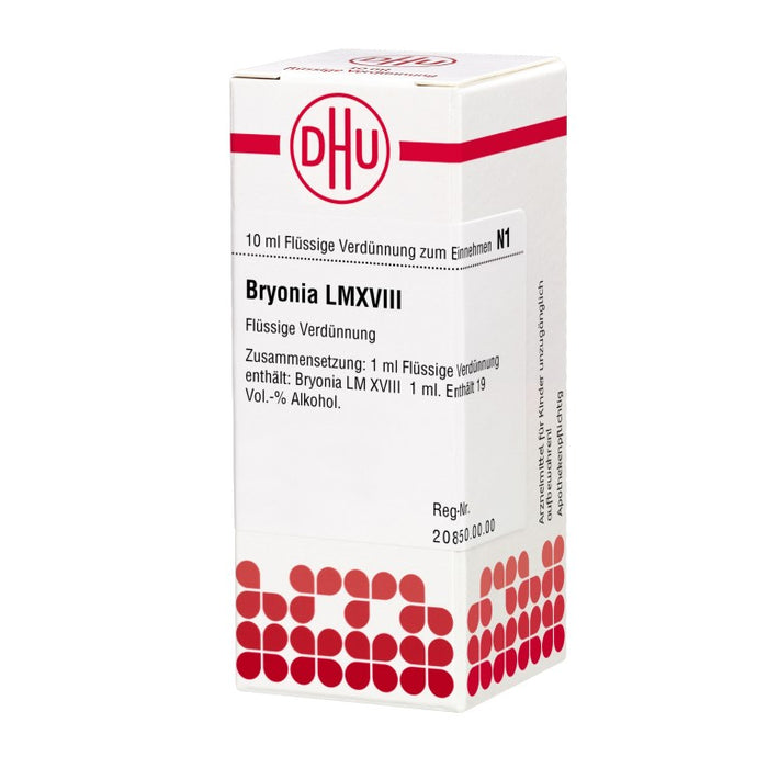 Bryonia LM XVIII DHU Dilution, 10 ml Lösung